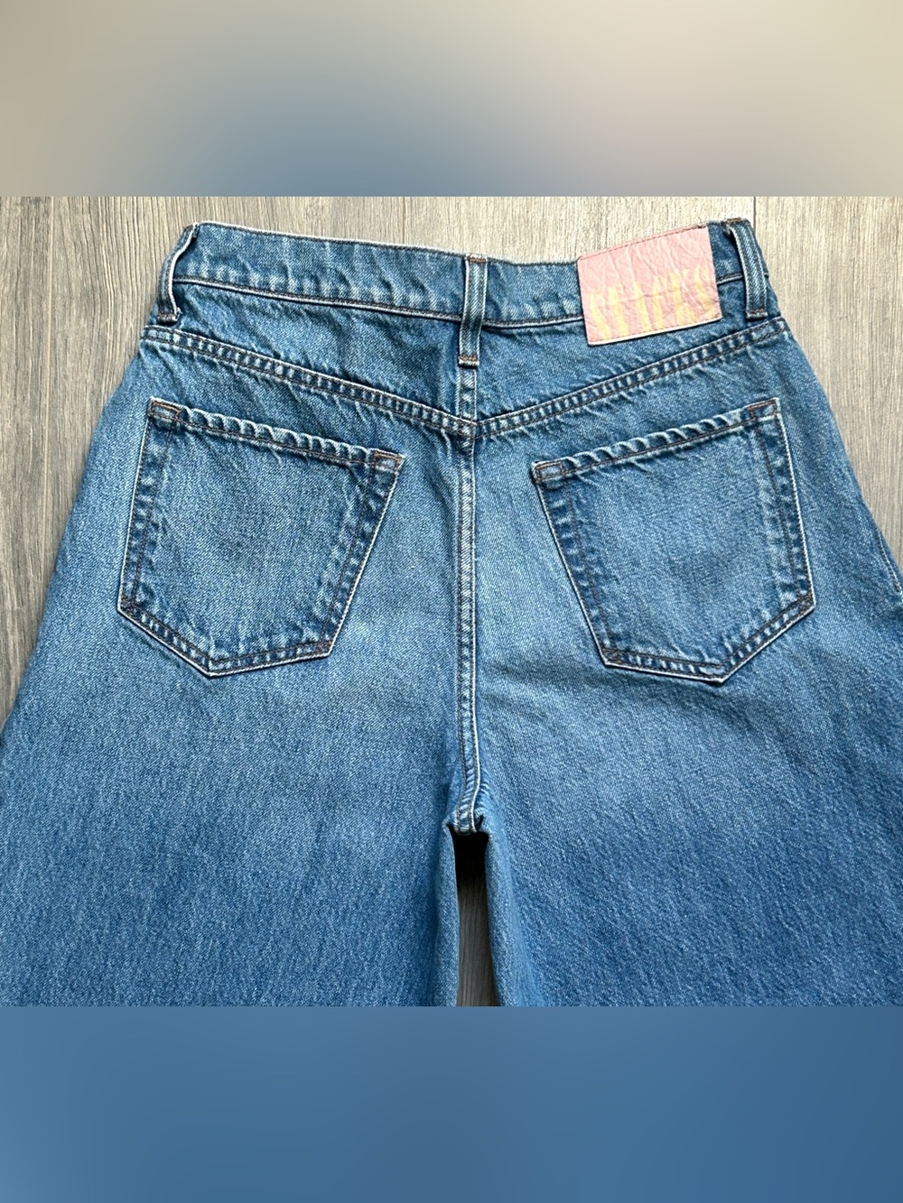 MOTHER High-Rise Classic Blue Denim Jeans